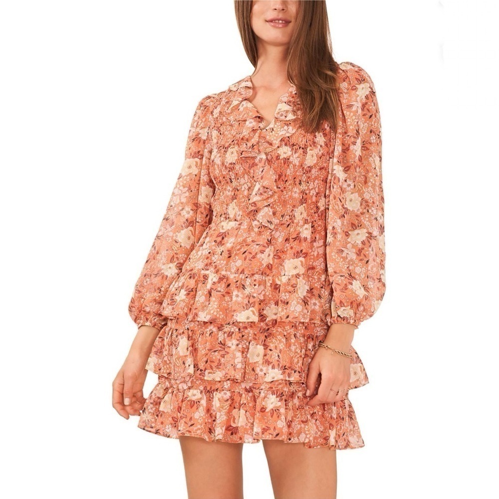 New with tags 1. State Ruffled Smocked Babydoll Dress